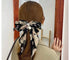 Fashion Bow Knot Floral Print Hairpin
